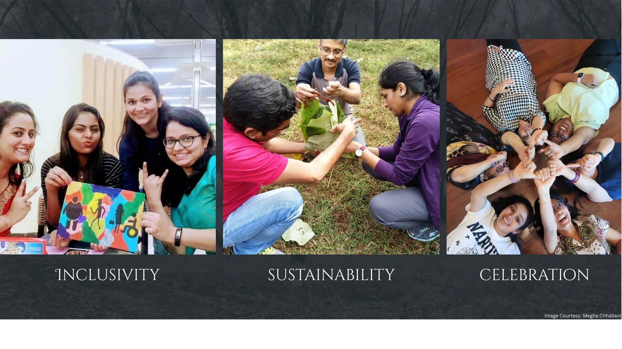 Inclusivity, sustainability, and celebration