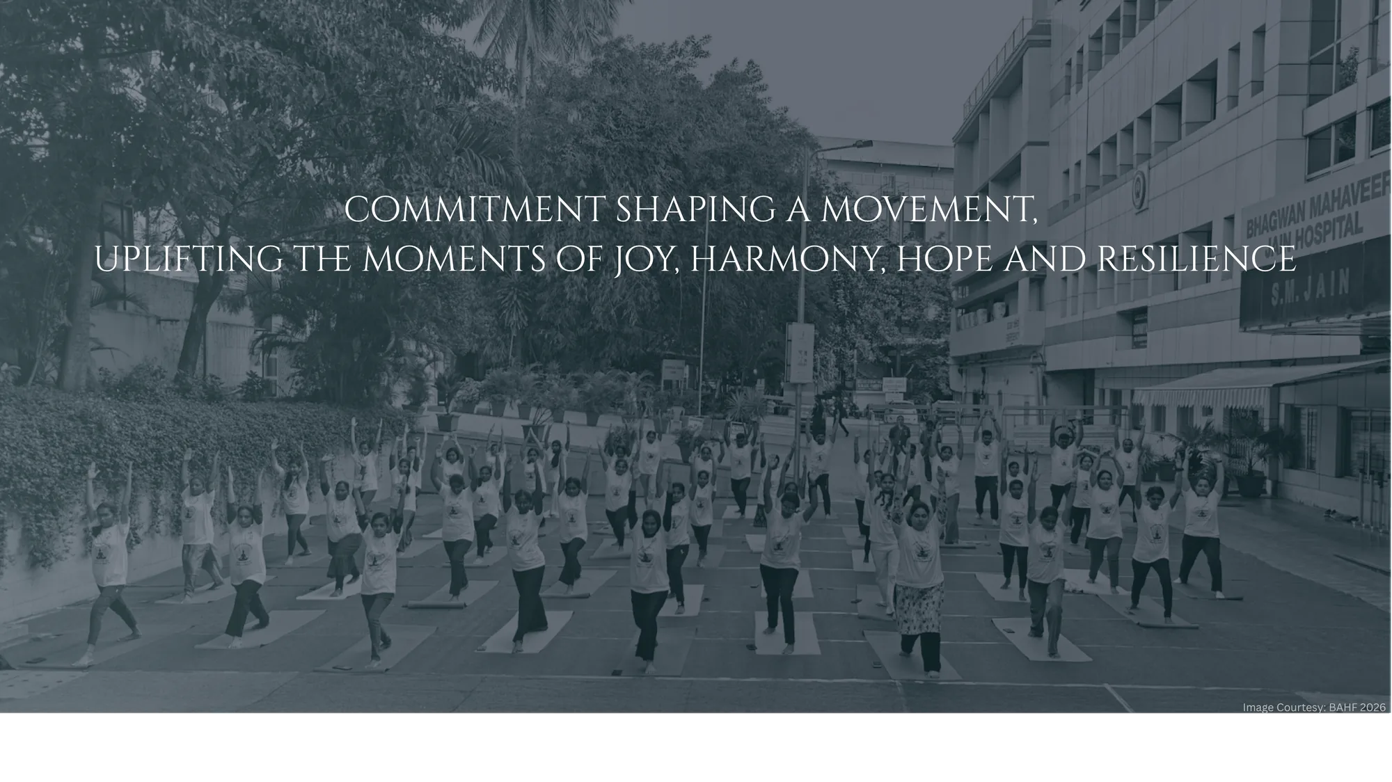 Commitment shaping a movement, uplifting moments of joy, harmony, hope and resilience